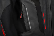 Load image into Gallery viewer, SEVENTY DEGREES JACKET SD-JL24 SPOILER MEN BLACK/RED