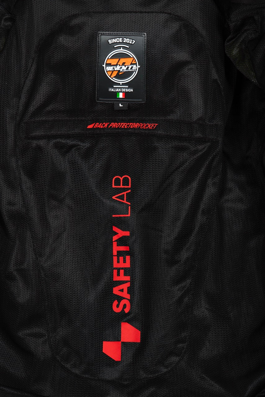 SEVENTY DEGREES سيفنتي ديغري JACKET SD-JL24 SPOILER RED جاكيت حماية