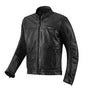 Seventy Degrees SD-JL4 Legend Classic black perforated leather motorcycle jacket with CE Level 2 protectors