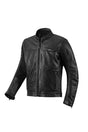 تحميل الصورة في عارض المعرض ، Seventy Degrees SD-JL4 Legend Classic black perforated leather motorcycle jacket with CE Level 2 protectors