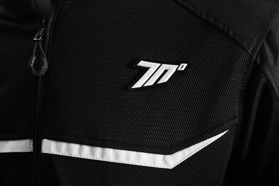 SEVENTY DEGREES سيفنتي ديغري JACKET SD-JR30.1 MOJAVE BLACK/WHITE جاكيت حماية