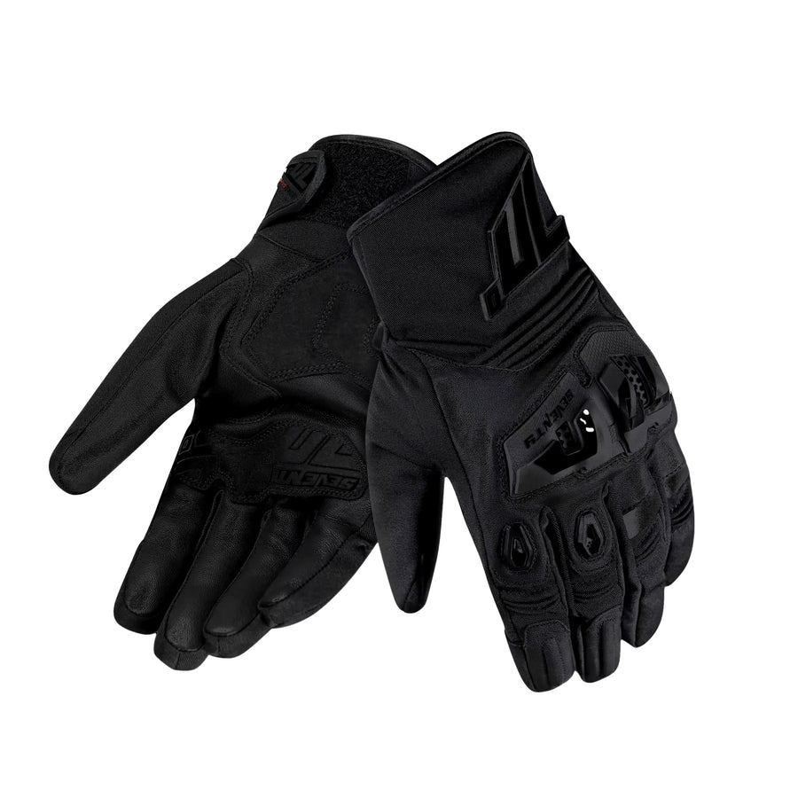 SD-N51 Dragonfly Men’s Motorcycle Gloves in Black – Lightweight Summer Design by Seventy Degrees