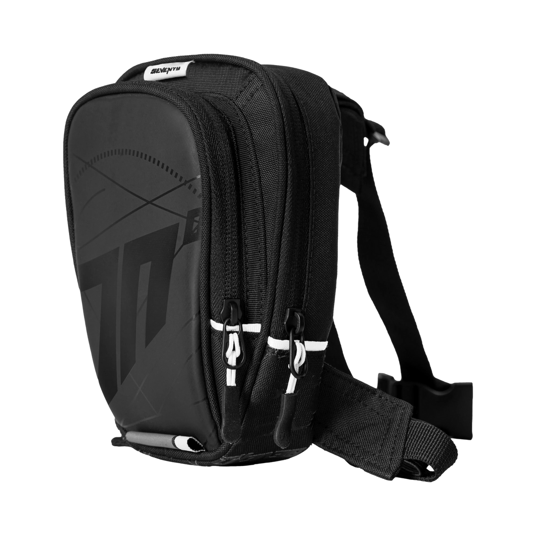 SEVENTY DEGREES SD-TL1 MOTORCYCLE LEG BAG BLACK