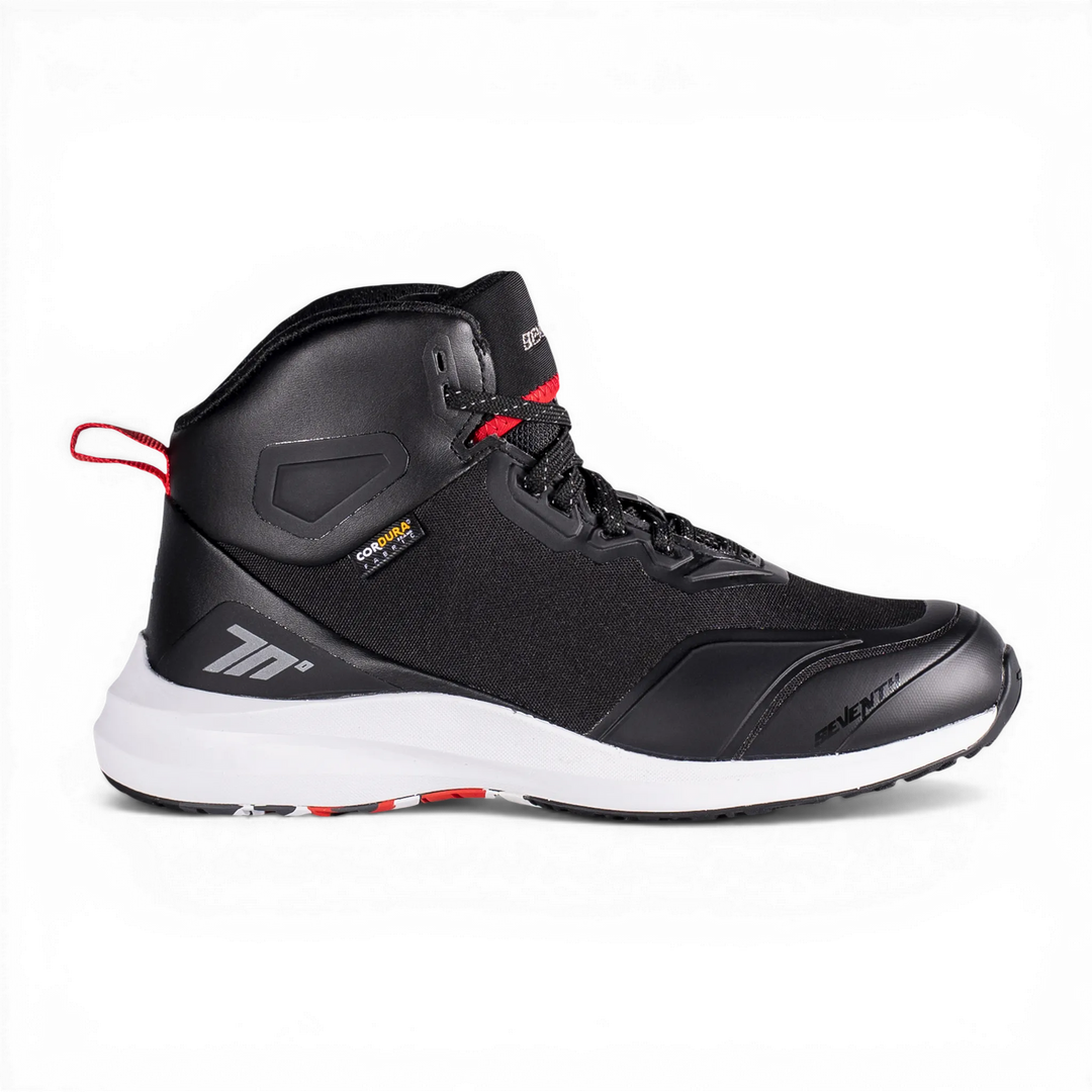 Seventy 70 SD-BC4 Vector Motorcycle Boots Black Red White