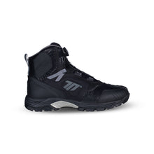 تحميل الصورة في عارض المعرض ، Seventy 70 Stelvio Low waterproof motorcycle boots – black and grey with low-cut ergonomic design and ATOP closure system