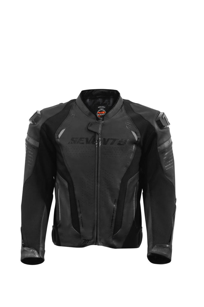 SD-JL24 Spoiler Motorcycle Jacket – Perforated Leather with CE Level 2 Protection and Sport Design by Seventy Degrees