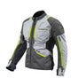 Seventy Degrees SD-JT67 Tanami Men’s Motorcycle Jacket – Black/Grey/Fluor Yellow