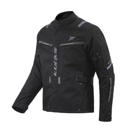 Seventy Degrees SD-JT83 Tonale Men’s Motorcycle Jacket – Black BOOST BOX