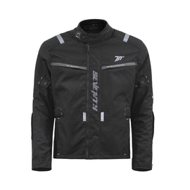 Seventy Degrees SD-JT83 Tonale Men’s Motorcycle Jacket – Black BOOST BOX