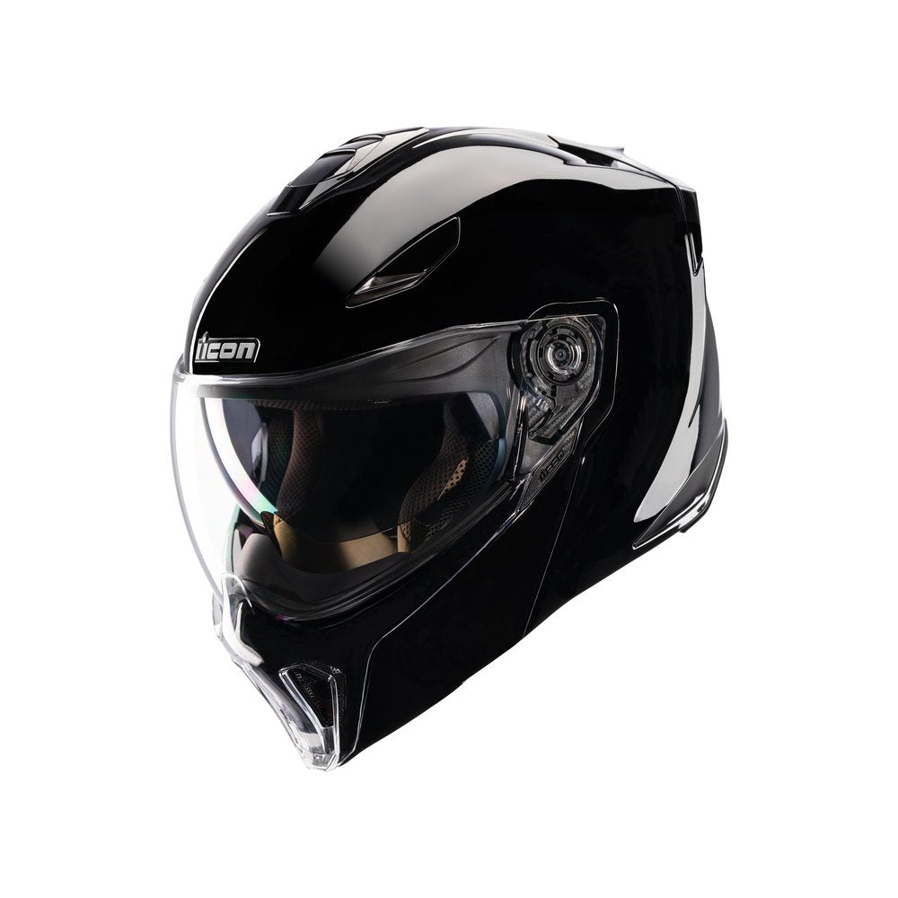 ICON Threshold Modular Helmet Gloss Black