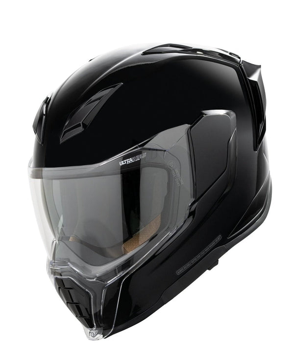 ICON ULTRAFLITE GLOSS BLACK MIPS Helmet