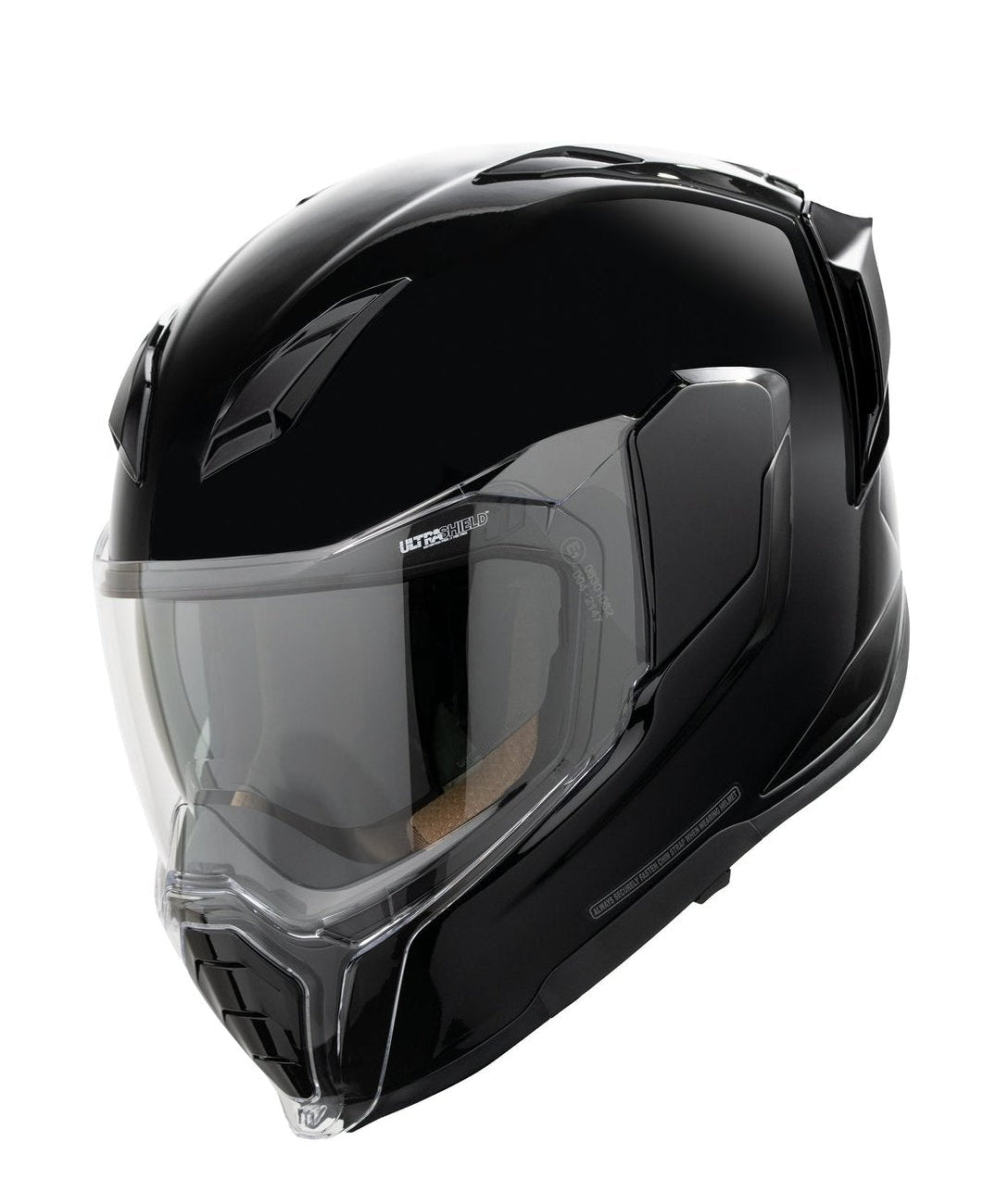 ICON ULTRAFLITE GLOSS BLACK MIPS Helmet