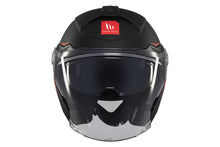 Load image into Gallery viewer, MT HELMETS VIALE SV S SOLID A1 GLOSS BLACK OPEN FACE HELMET