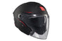 Load image into Gallery viewer, MT HELMETS VIALE SV S SOLID A1 GLOSS BLACK OPEN FACE HELMET