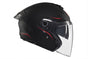 Load image into Gallery viewer, MT HELMETS VIALE SV S SOLID A1 GLOSS BLACK OPEN FACE HELMET