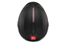 Load image into Gallery viewer, MT HELMETS VIALE SV S SOLID A1 GLOSS BLACK OPEN FACE HELMET