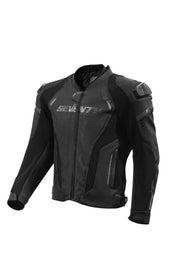 SD-JL24 Spoiler Motorcycle Jacket – Perforated Leather with CE Level 2 Protection and Sport Design by Seventy Degrees
