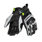 Seventy Degrees SD-T13 Aspen Light Motorcycle Gloves Black/Red – Waterproof Adventure Gloves with Rubber Protection