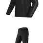 Seventy SD-S5 Monsoon Rain Suit – Waterproof 2-piece Motorcycle Gear in Black