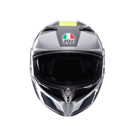 AGV من أي جي في HELMET K3 E2206 SHADE GREY/YELLOW خوذة كي3 - BOOST BOX PERFORMANCE AGV200301O4MY001 - 1