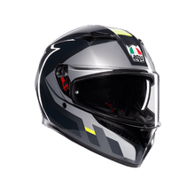 Load image into Gallery viewer, AGV من أي جي في HELMET K3 E2206 SHADE GREY/YELLOW خوذة كي3 - BOOST BOX PERFORMANCE AGV200301O4MY001 - 1