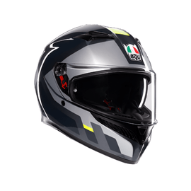 AGV من أي جي في HELMET K3 E2206 SHADE GREY/YELLOW خوذة كي3 - BOOST BOX PERFORMANCE AGV200301O4MY001 - 1