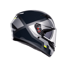 Load image into Gallery viewer, AGV من أي جي في HELMET K3 E2206 SHADE GREY/YELLOW خوذة كي3 - BOOST BOX PERFORMANCE AGV200301O4MY001 - 1
