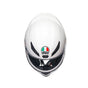 Load image into Gallery viewer, AGV من أي جي في K1 S WHITE - FULL FACE HELMET E2206 خوذة كي 1 اس أبيض لامع - BOOST BOX PERFORMANCE AGV2118394001028004