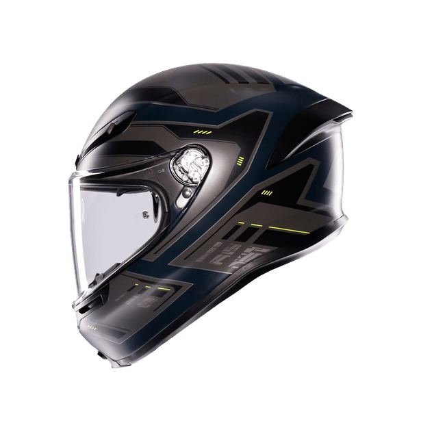 AGV من أي جي في K6 S E2206 - ENHANCE MATT/YELLOW خوذة كي6 اس - BOOST BOX PERFORMANCE AGV206301O4MY001005 - 1