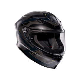 AGV من أي جي في K6 S E2206 - ENHANCE MATT/YELLOW خوذة كي6 اس - BOOST BOX PERFORMANCE AGV206301O4MY001005 - 1