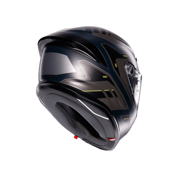 AGV من أي جي في K6 S E2206 - ENHANCE MATT/YELLOW خوذة كي6 اس - BOOST BOX PERFORMANCE AGV206301O4MY001005 - 1