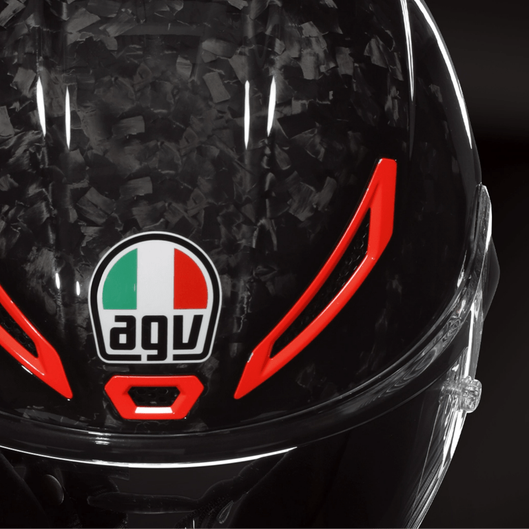AGV من أي جي في PISTA GP RR E2206 DOT - ITALIA CARBONIO FORGIATO خوذة فورج كاربون - BOOST BOX PERFORMANCE AGV07EEAA
