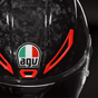 Load image into Gallery viewer, AGV من أي جي في PISTA GP RR E2206 DOT - ITALIA CARBONIO FORGIATO خوذة فورج كاربون - BOOST BOX PERFORMANCE AGV07EEAA
