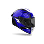 Airoh من آيرو Connor Achieve Blue Gloss Full Face خوذة كونور - BOOST BOX PERFORMANCE Airoh473A35
