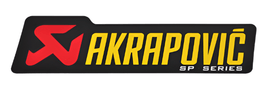 Akrapovič أكرابوفيك STICKER AKRAPOVIC 150x45 ملصق شعار دبة أكرا - BOOST BOX PERFORMANCE AkrapovičP - HST2AL