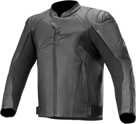 ALPINESTARS من ألبينستار JACKET FASTER V2 BLK سترة فاستر جلد أسود - BOOST BOX PERFORMANCE Alpinestars28103781