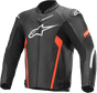 تحميل الصورة في عارض المعرض ، ALPINESTARS من ألبينستار JACKET FASTER V2 BLK/RED سترة فاستر جلد أسود/أحمر - BOOST BOX PERFORMANCE Alpinestars3103521 - 1030 - 48