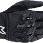 ALPINESTARS من ألبينستار MorphTech Street Glove قفازات أسود/أسود - BOOST BOX PERFORMANCE Alpinestars3569422 - 10 - S