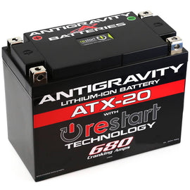 Antigravity أنتي قرافيتي ATX20 RE - START 680 CA بطارية ليثيوم - BOOST BOX PERFORMANCE ANTIGRAFITY BATTERYAG - ATX20 - RS