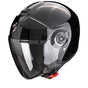 Load image into Gallery viewer, أسود - SCORPIONمن سكوربيون Exo - City II خوذة أكسوستي - BOOST BOX PERFORMANCE SCORPION EXOEXO - CITY - GLOSS - 1