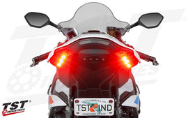 BMW S1000RR 2023 - 24 TST تي أس تي IN - TAIL LED INTEGRATED TAIL LIGHT اشارات خلفية - BOOST BOX PERFORMANCE TST INDUSTRIESTLB03 - B