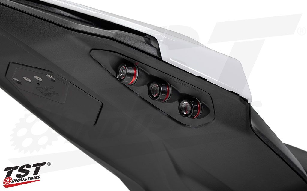 BMW S1000RR 2023 - 24 TST تي أس تي IN - TAIL LED INTEGRATED TAIL LIGHT اشارات خلفية - BOOST BOX PERFORMANCE TST INDUSTRIESTLB03 - B