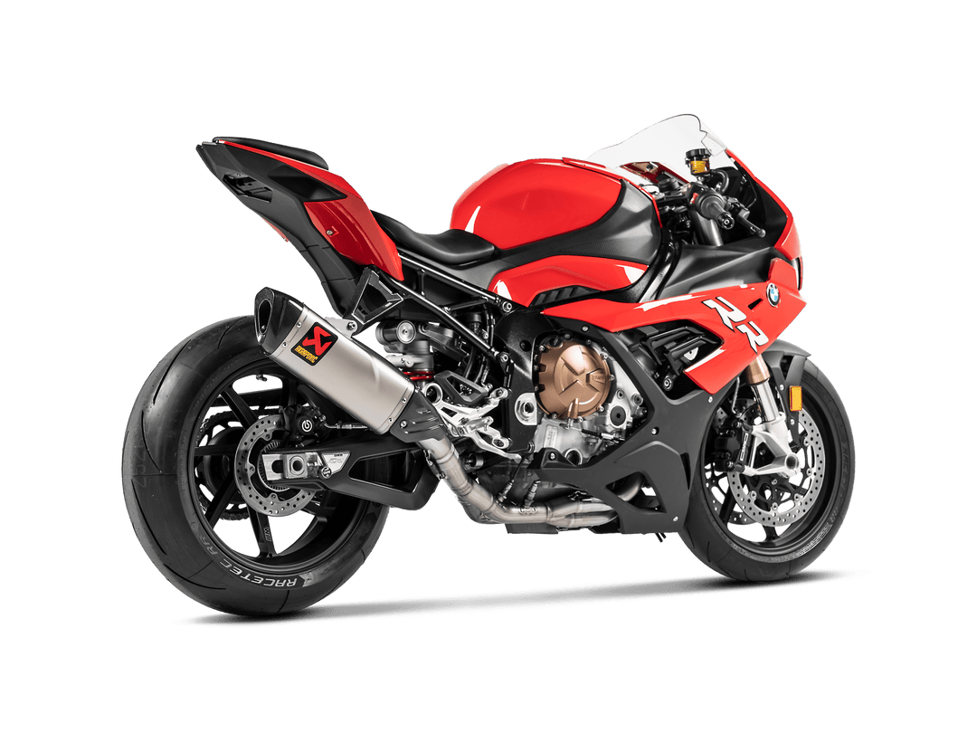 BMW S1000RR/M 20 - 24 Akrapovič أكرابوفيك S - B10E10 - APLT Evolution Line فول سيستيم تيتانيوم - BOOST BOX PERFORMANCE AkrapovičS - B10E10 - APLT