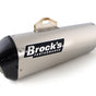 Brock's بروكس CT Single Muffler سي تي تيتانيوم مخرج عادم يمين - BOOST BOX PERFORMANCE Brock’s Performance2033EF