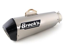 Brock's بروكس CT Single Muffler سي تي تيتانيوم مخرج عادم يمين - BOOST BOX PERFORMANCE Brock’s Performance2033EF