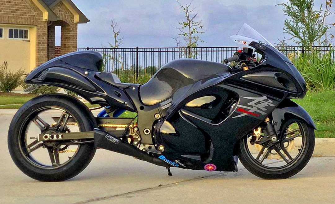 بروكس فول سيستيم بينتا - كاربون 15" مافلر - أسود (HAYABUSA (99 - 20)) - BOOST BOX PERFORMANCE Brock’s Performance366281