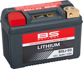 BS من بي أس LIFEP04 BSLI - 03 بطارية ليثيوم 12.8 فولت 3 أمبير - BOOST BOX PERFORMANCE BS BATTERY360103