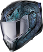 Load image into Gallery viewer, ICON Ultraflite Opal Mandala Blue MIPS Helmet