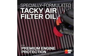 K&N كي&إن SQUEEZE RED CLEANING KIT طقم منظفات فلتر هواء رياضي