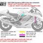 COREMOTO من كور موتو ABS SINGLE FRONT LEFT CALIPER LINE طقم الغاء كلبر الفرامل اليمين - BOOST BOX PERFORMANCE CORE MOTOCFS2301